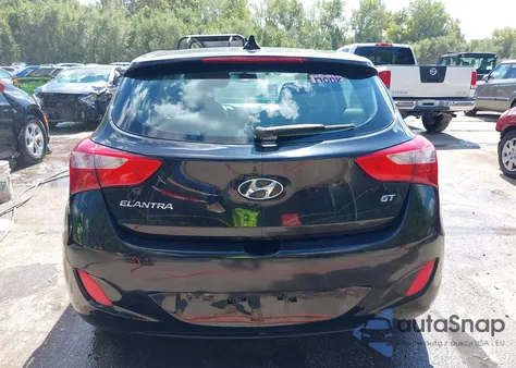 2013 Hyundai Elantra Gt from USA, damaged, VIN KMHD35LE5DU020493